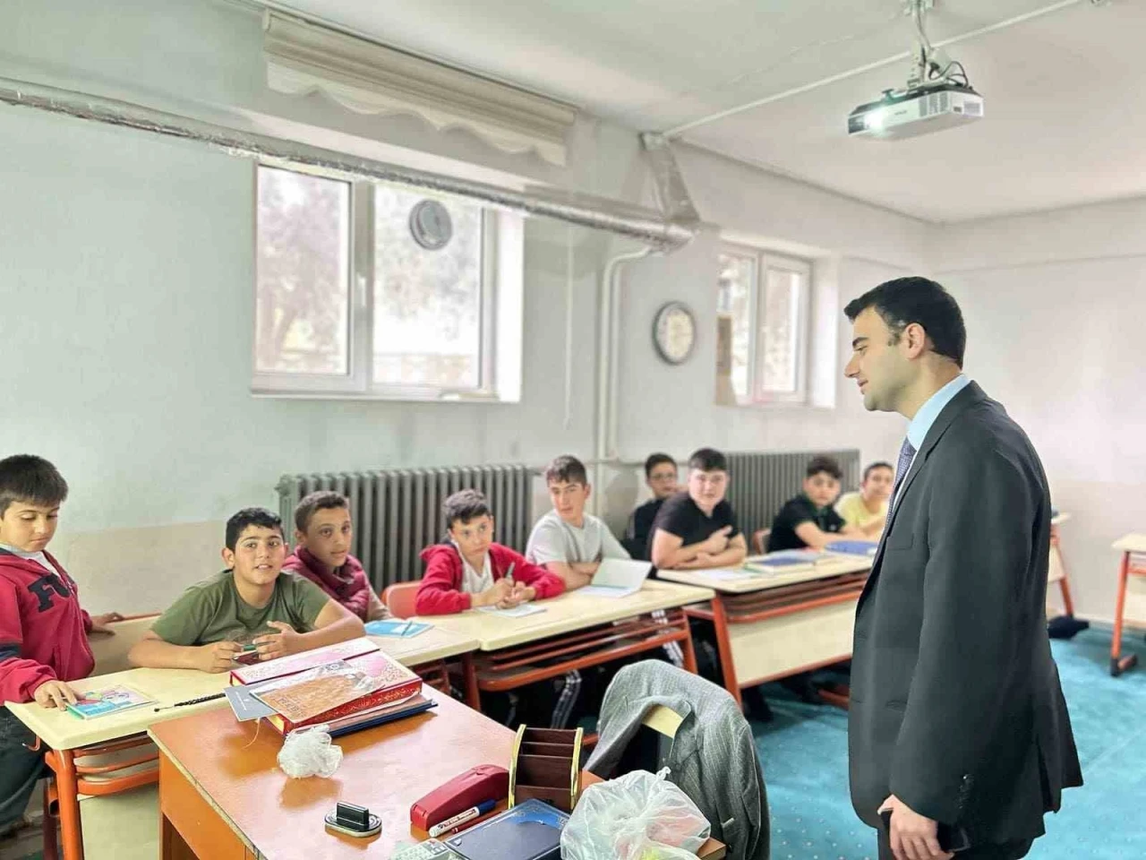 Osmaneli Kur’an kursuna motivasyon ziyareti
