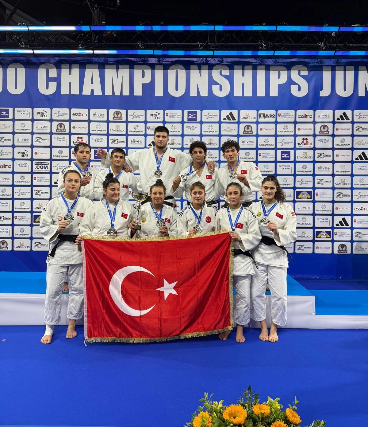 Osmangazi Belediyespor’un judocusu Avrupa kürsüsünde
