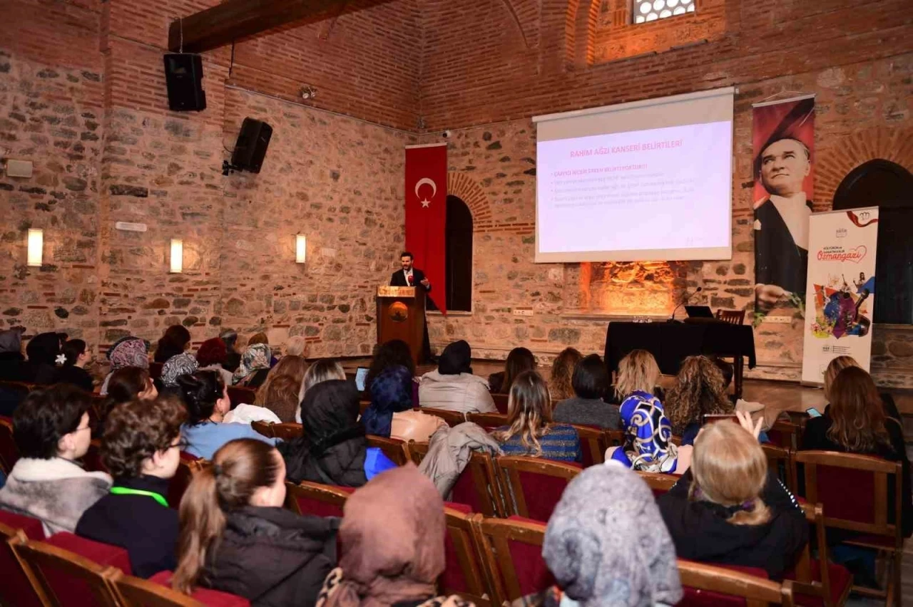 Osmangazi&rsquo;den rahim ağzı kanserine karşı farkındalık etkinliği
