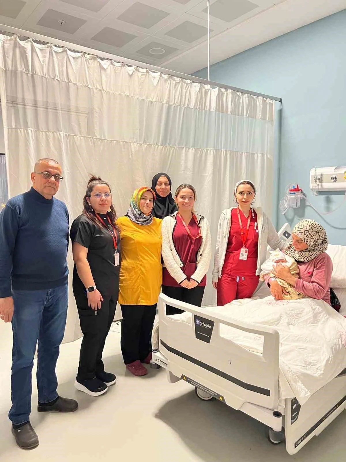 Osmaniye&rsquo;de 2026 yılının ilk bebeği d&uuml;nyaya geldi
