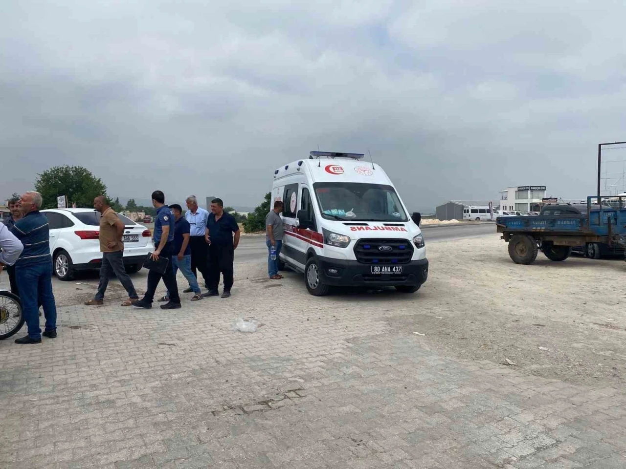 Osmaniye’de araçla çarpışan motosikletteki 2 kişi yaralandı
