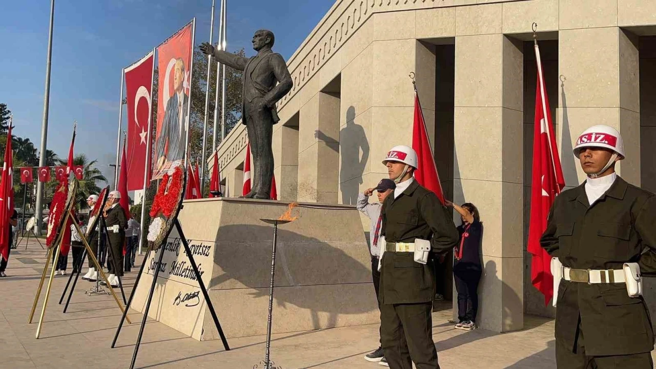 Osmaniye’de Atatürk anısına tören düzenlendi
