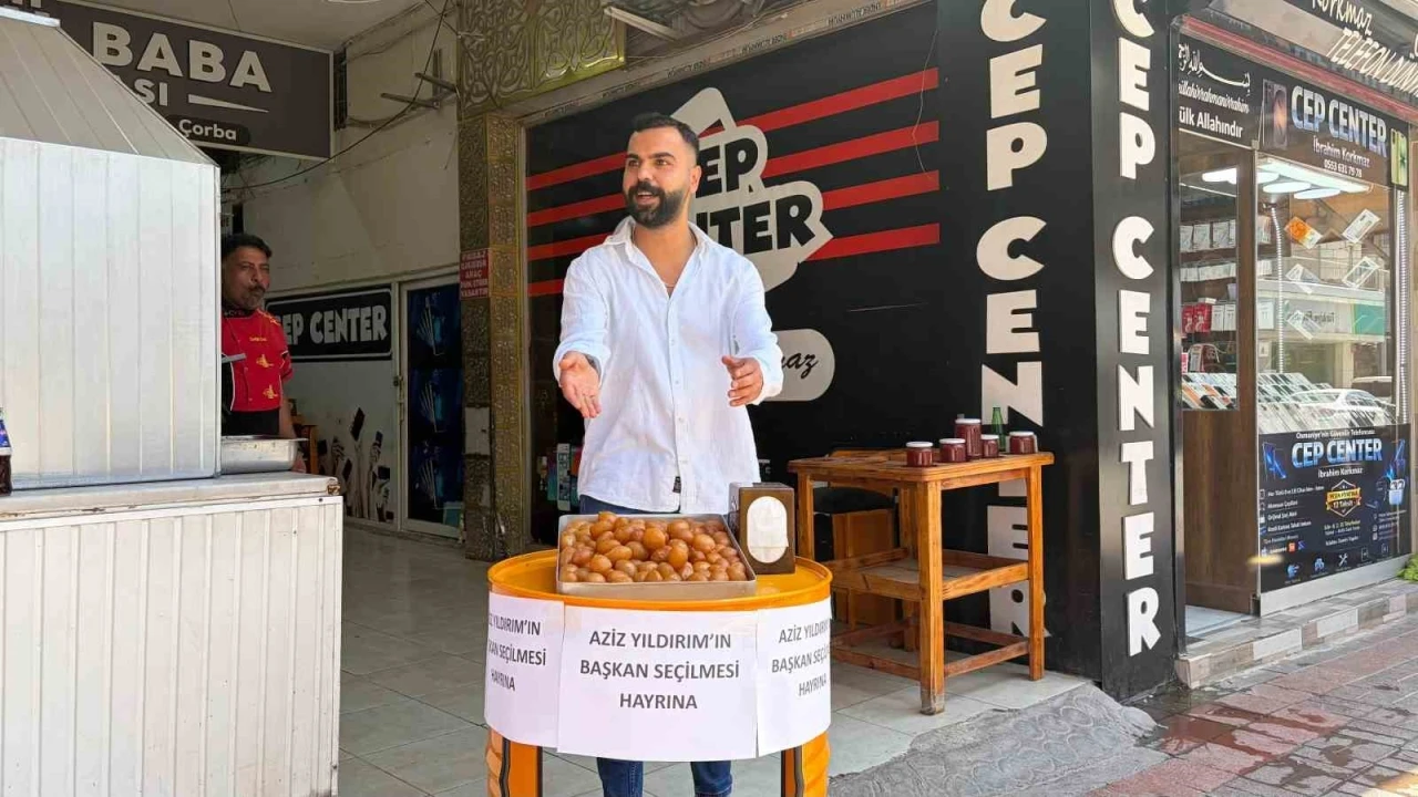 Osmaniye’de Aziz Yıldırım’ın başkanlığına lokmalı kutlama