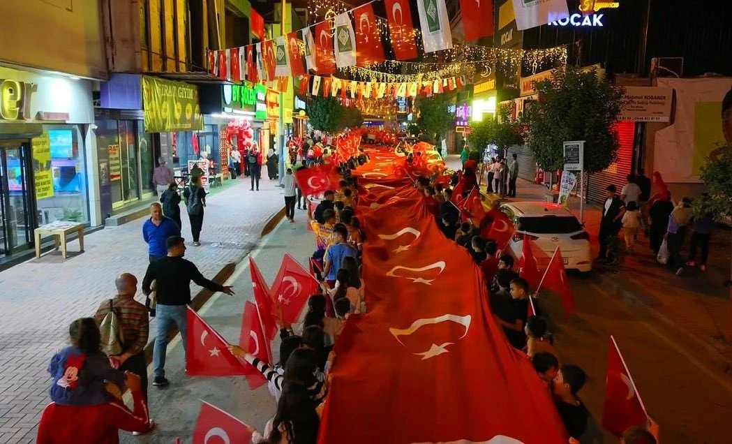 Osmaniye’de Cumhuriyet’in 102. yılı coşkusu