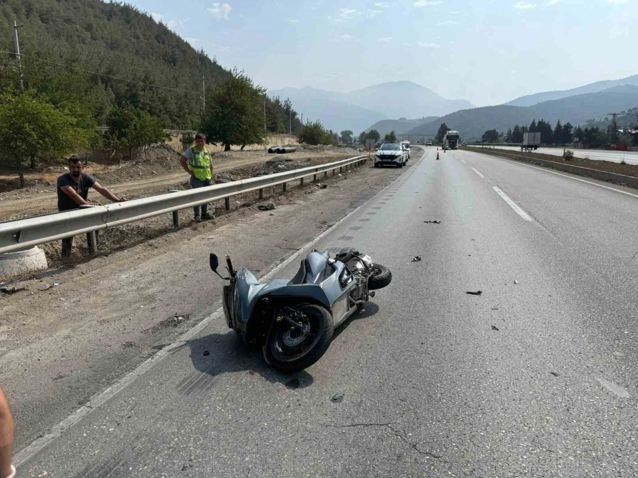 Osmaniye’de iki motosiklet çarpıştı: 2 yaralı
