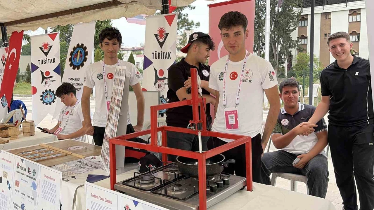 Osmaniye’de öğrencilerin bilim projeleri beğeni topladı