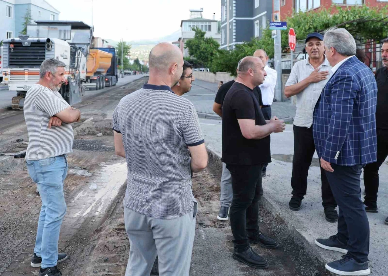 Osmanlı mahallesinin yolları ve &ccedil;ehresi yenileniyor
