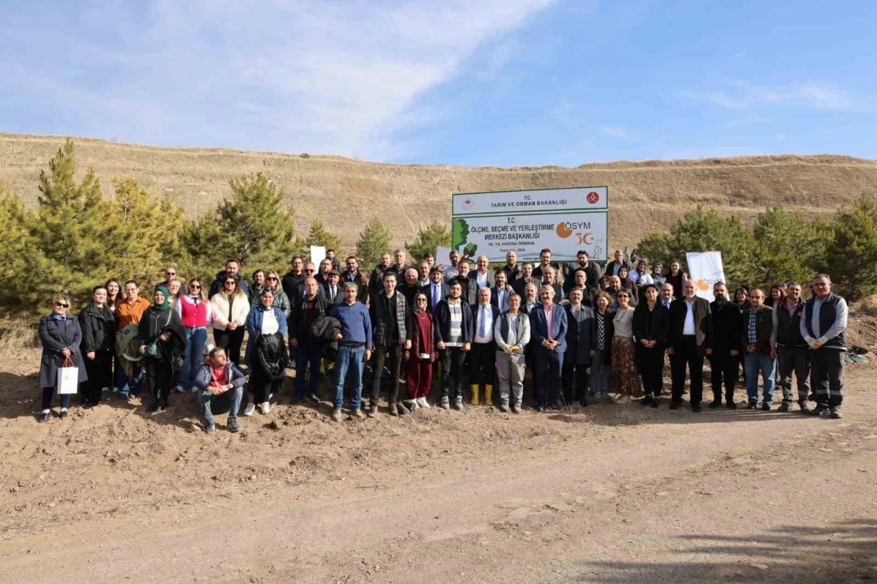 ÖSYM, 51’inci yılını fidan dikimi ile kutladı
