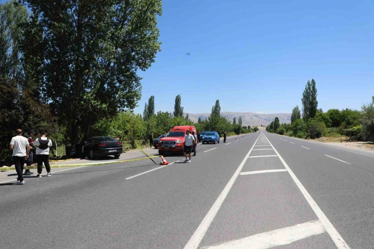 Otomobil ağaca &ccedil;arptı: 2 &ouml;l&uuml;, 4 ağır yaralı
