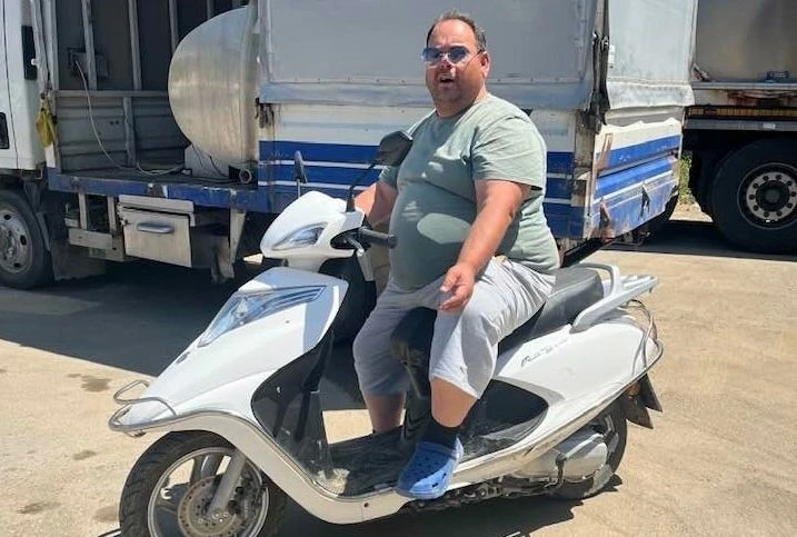 Otomobil ile çarpışan motosiklet sürücüsü hayatını kaybetti
