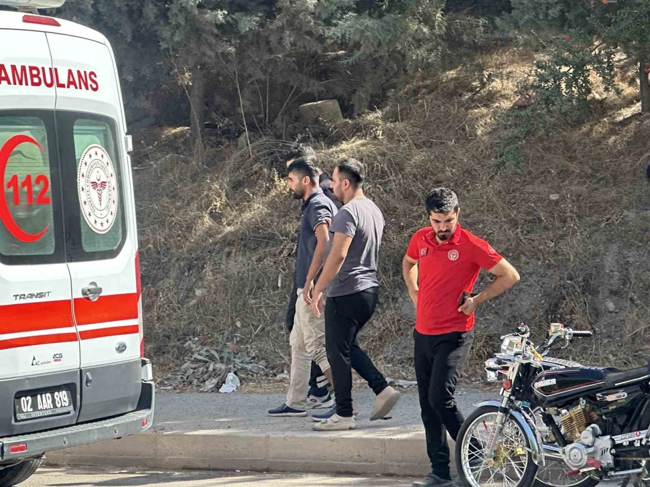 Otomobilin çarpıp kaçtığı kazada 1 kişi yaralandı
