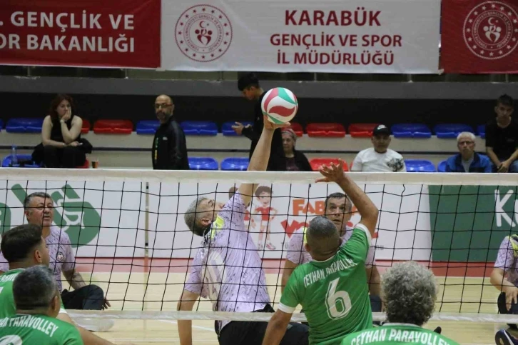 Oturarak Voleybol Süper Lig 1. Etap mücadeleleri Karabük’te sona erdi
