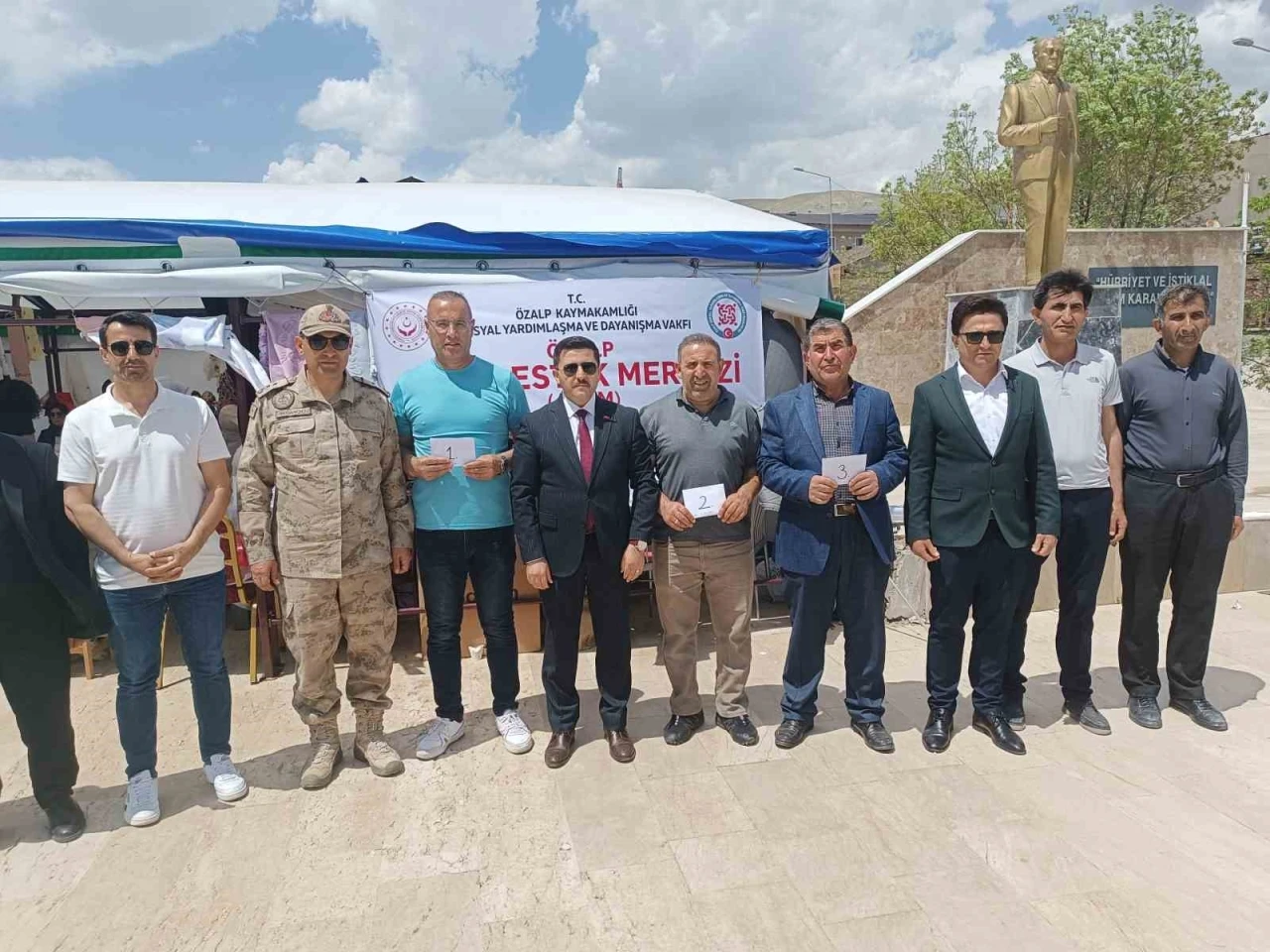 Özalp’te "Dama Turnuvası" sona erdi