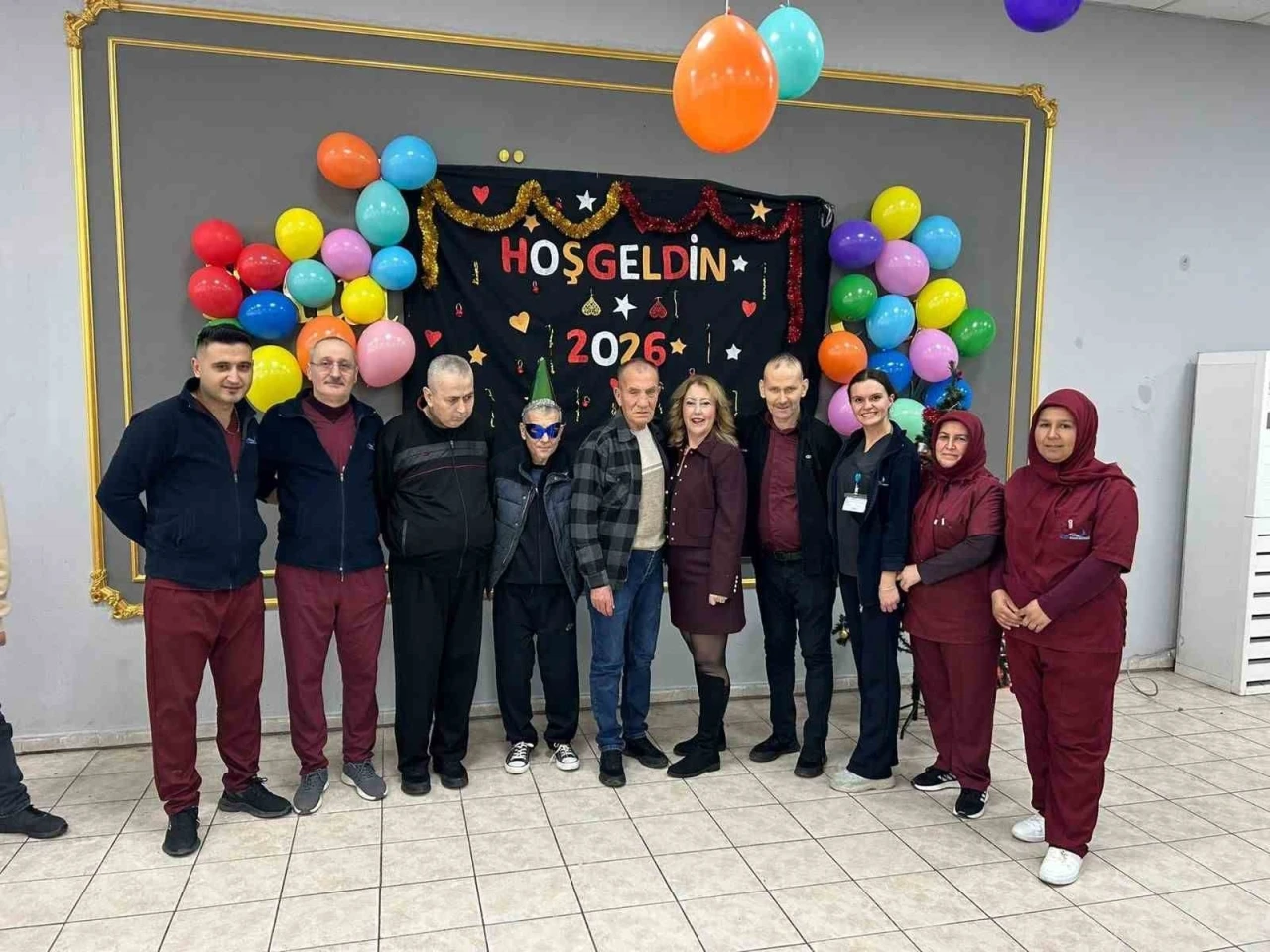 &Ouml;zel Kuzey Bakım Merkezi&rsquo;nde yılbaşı coşkusu
