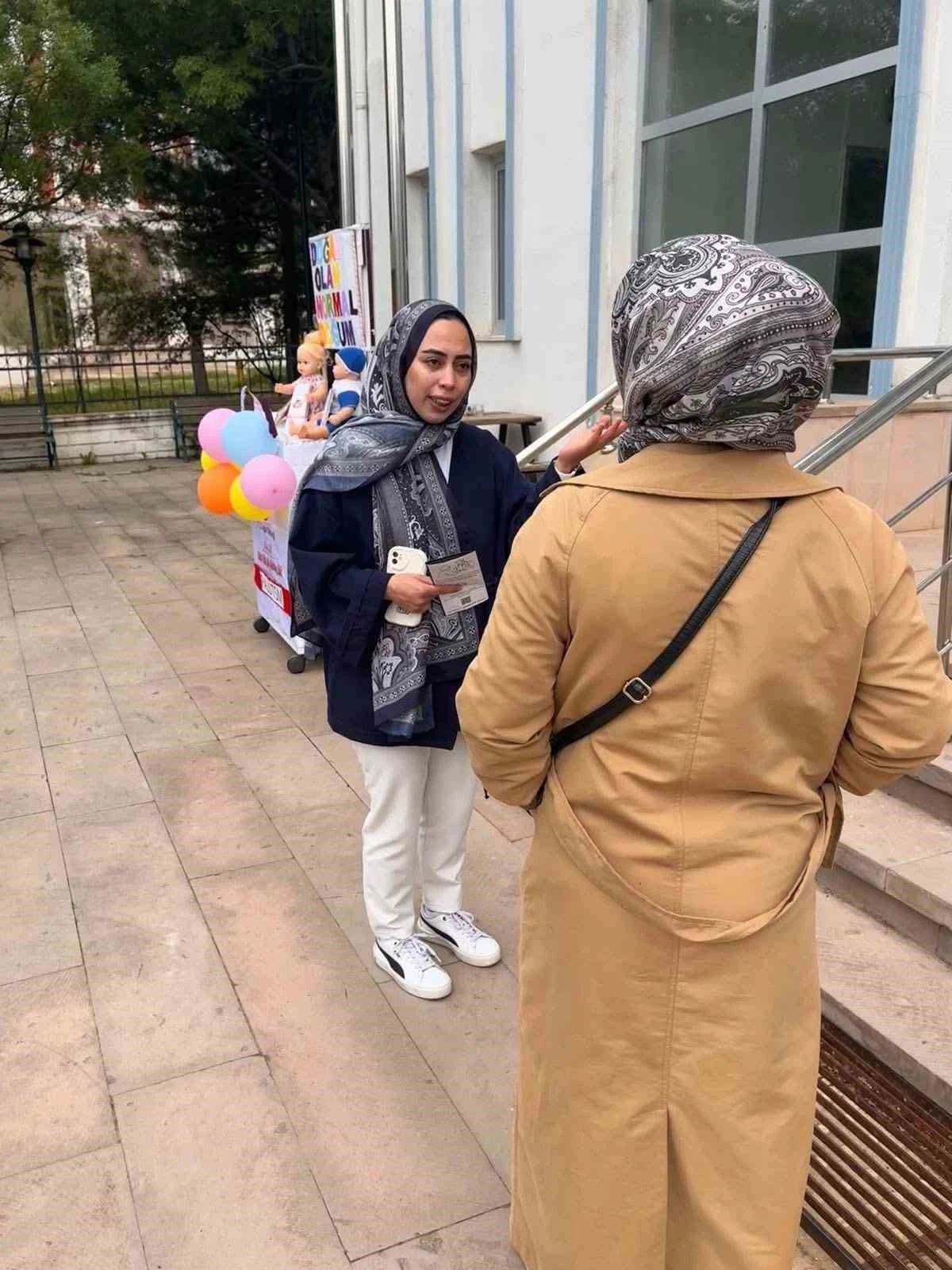 Palu’da doğal olan normal doğum temalı etkinlik
