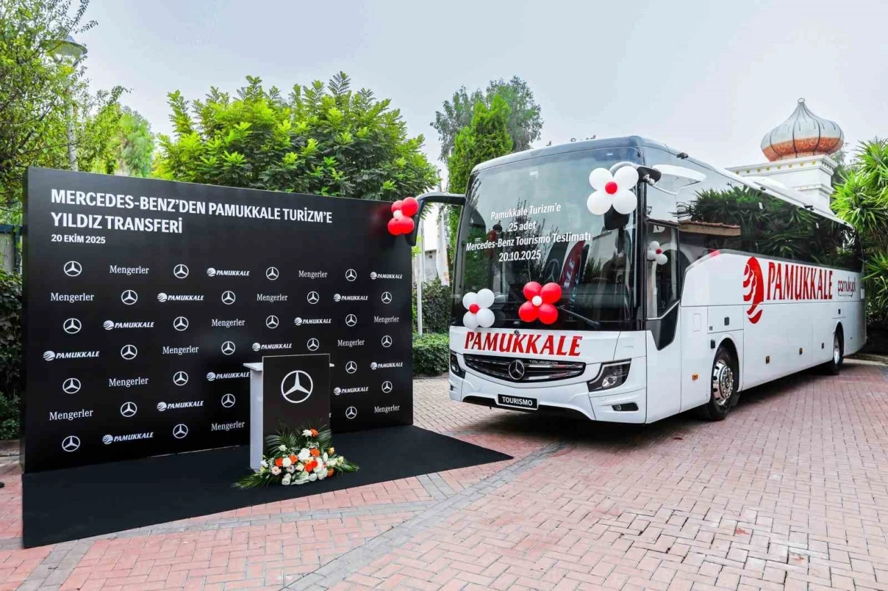 Pamukkale Turizm, 25 adet yeni otobüs ile filosunu güçlendirdi
