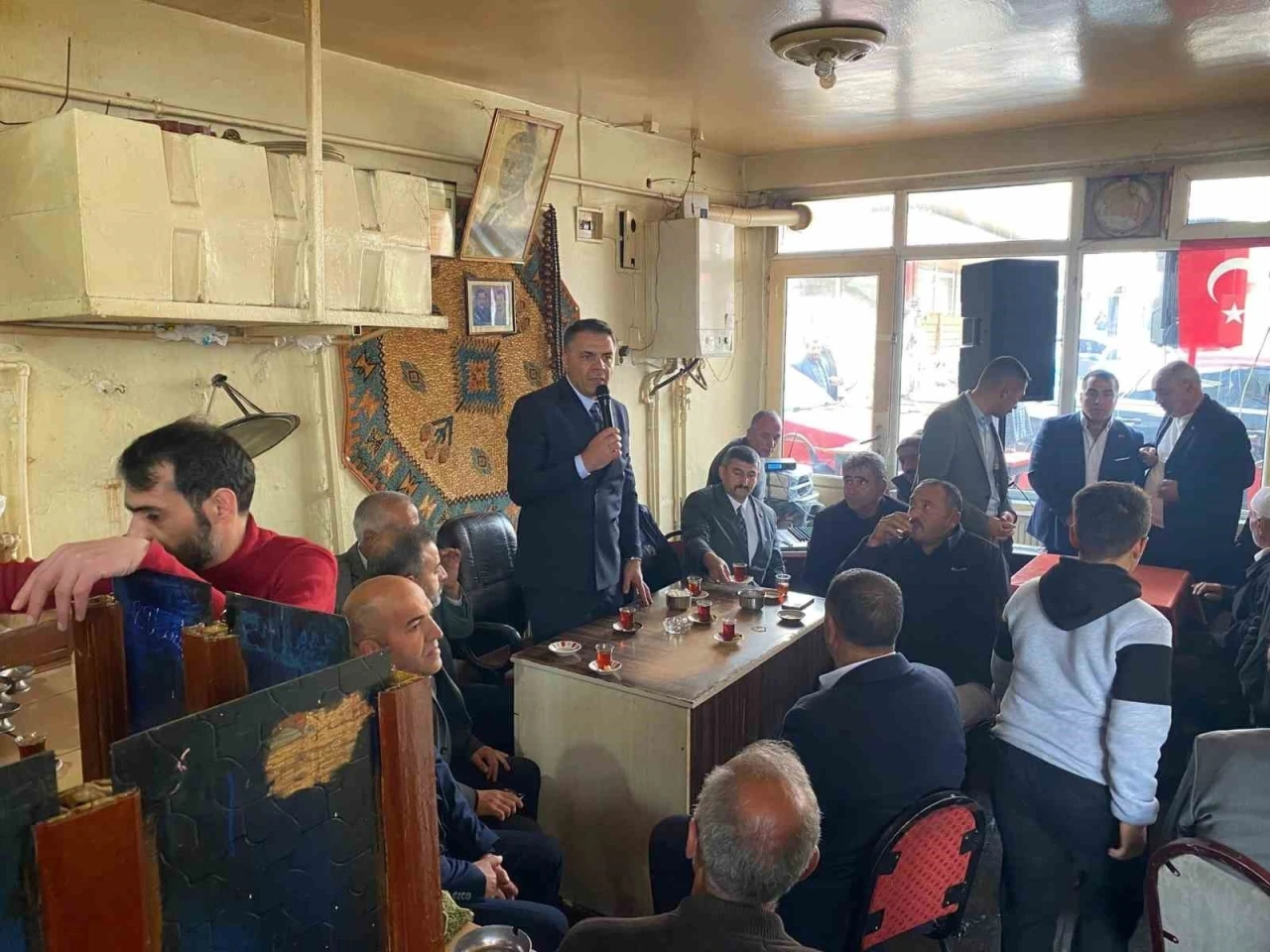 Pasinler MHP’den "Hayırlı Günler Komşum" ziyareti
