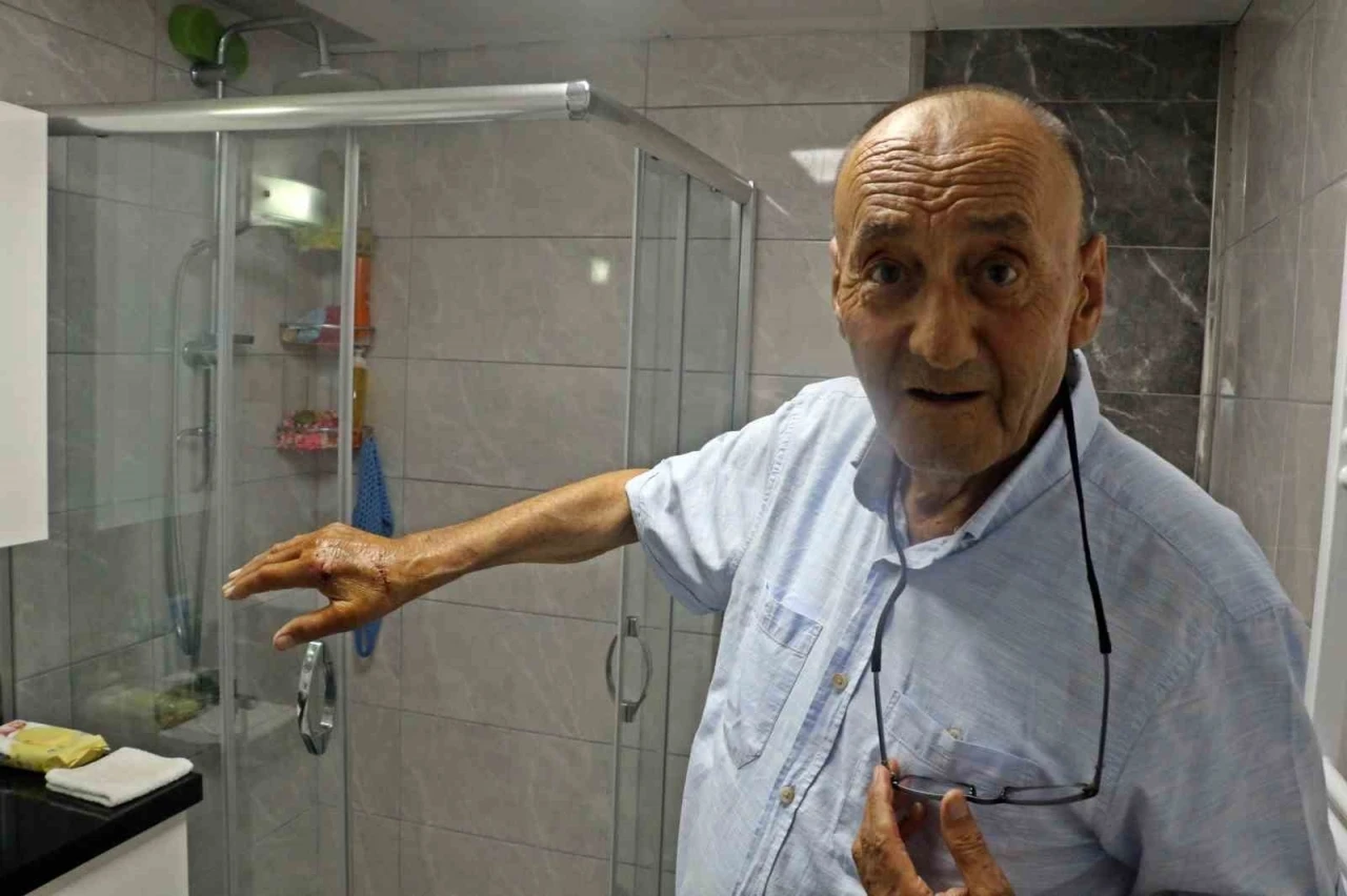 Patlayan duş kabininde yaralandı, 1 aydır direksiyon başına geçemiyor
