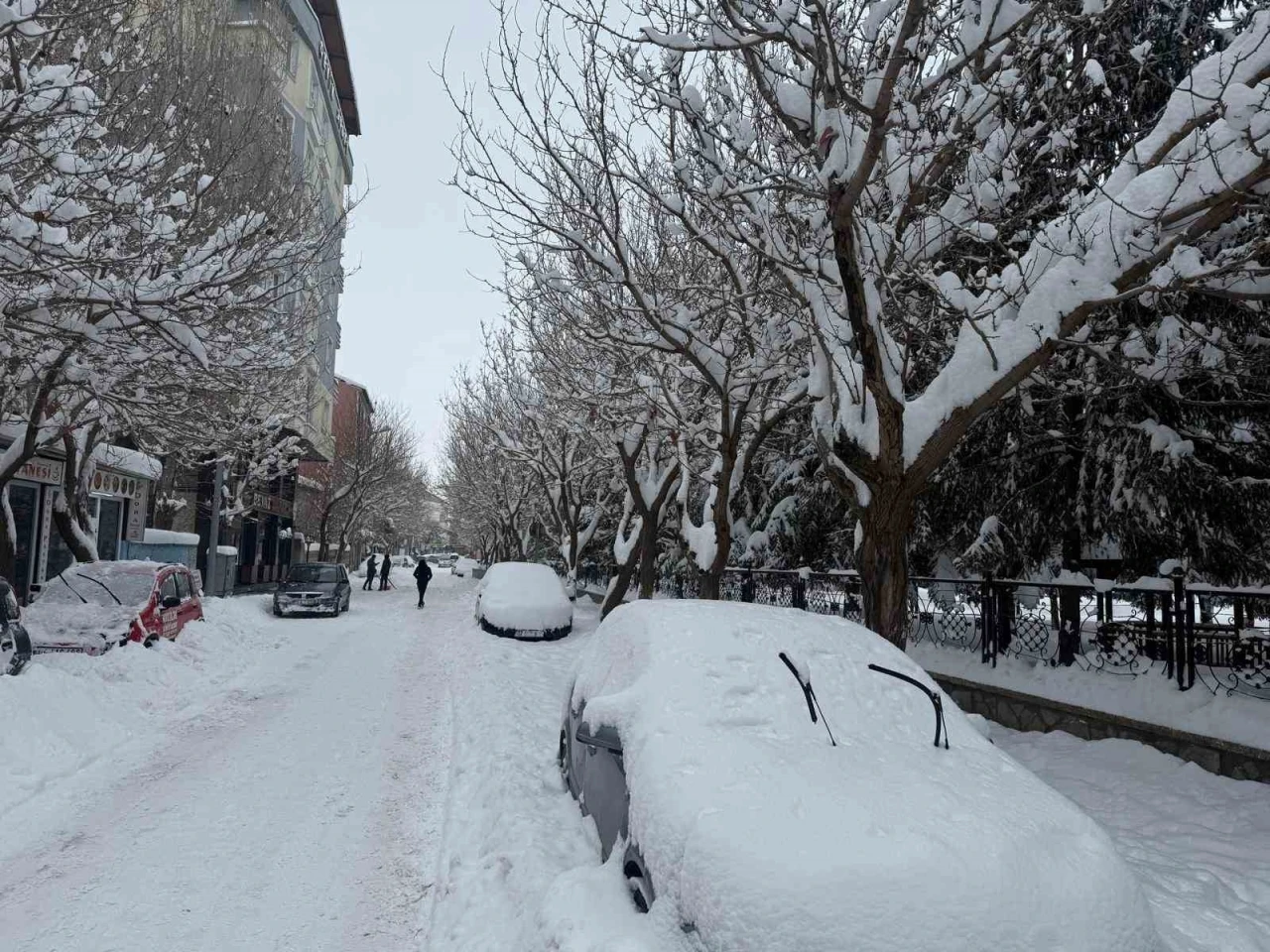 Patnos&rsquo;ta kar ve dondurucu soğuk hayatı olumsuz etkiliyor
