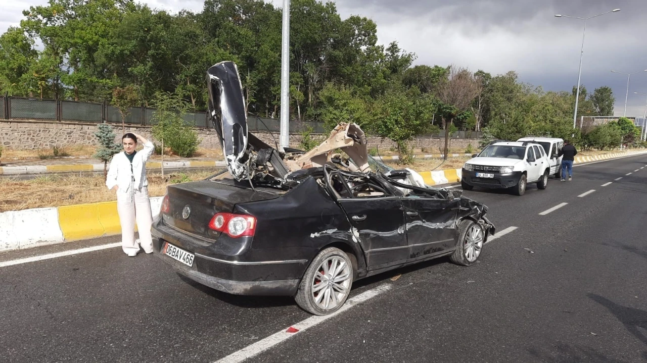 Patnos’ta trafik kazası, 1 yaralı
