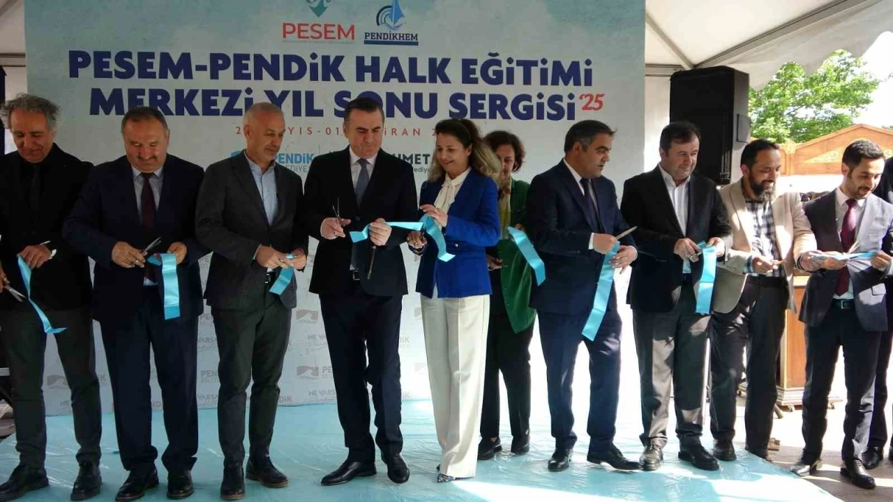 Pendik Halk Eğitim Merkezi’nden görkemli yıl sonu sergisi
