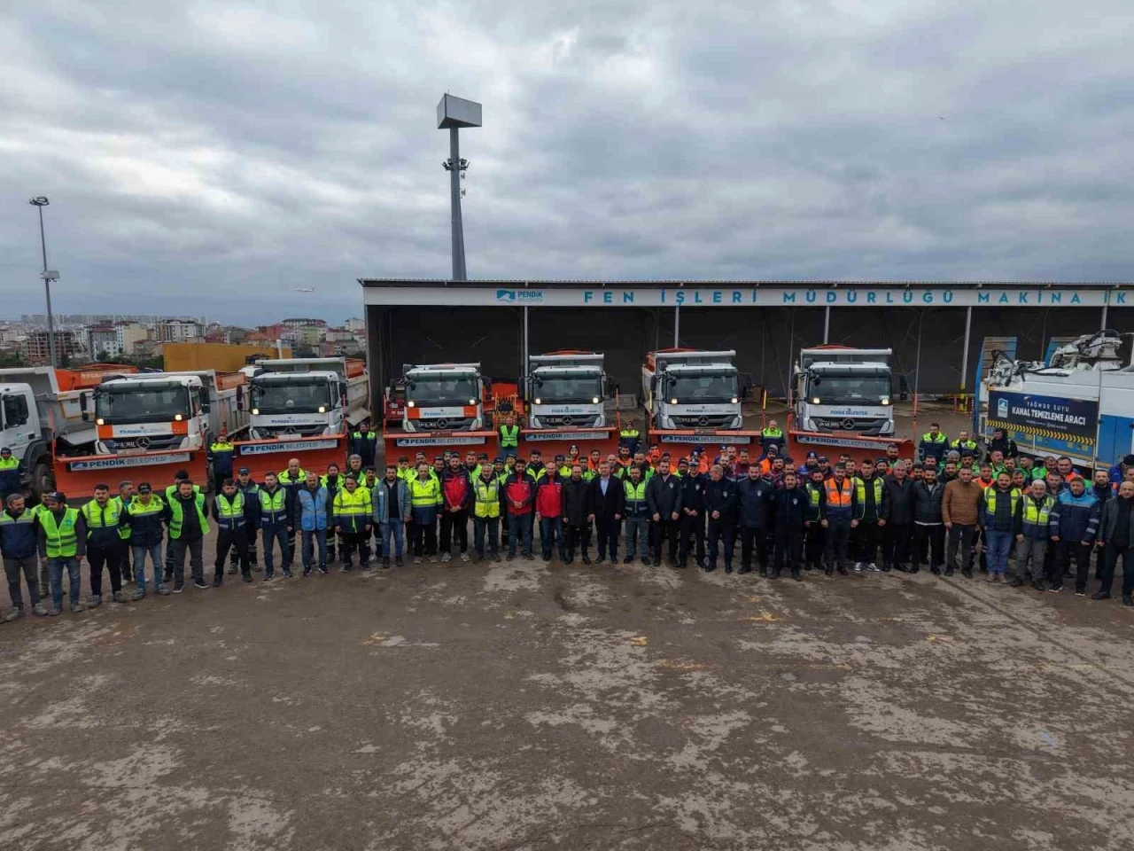 Pendik kışa hazır: Belediye  ekipleri teyakkuzda
