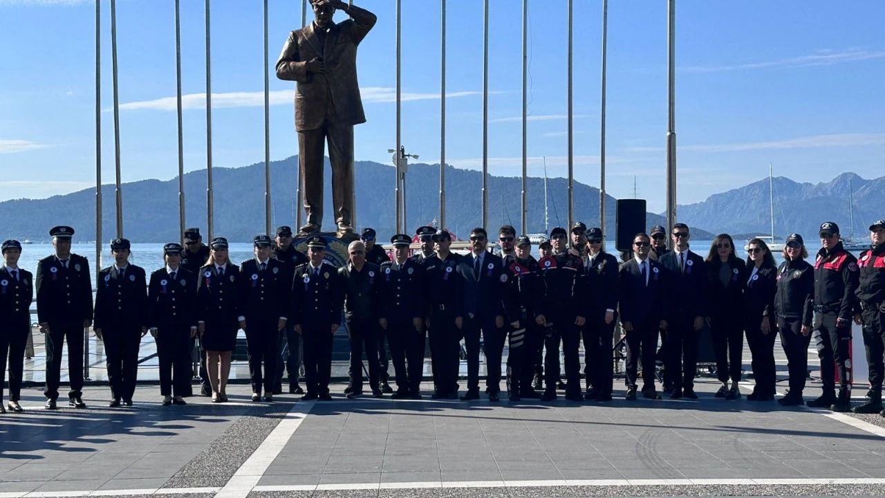 Polis Teşkilatının 181. yılı Marmaris&rsquo;te kutlandı