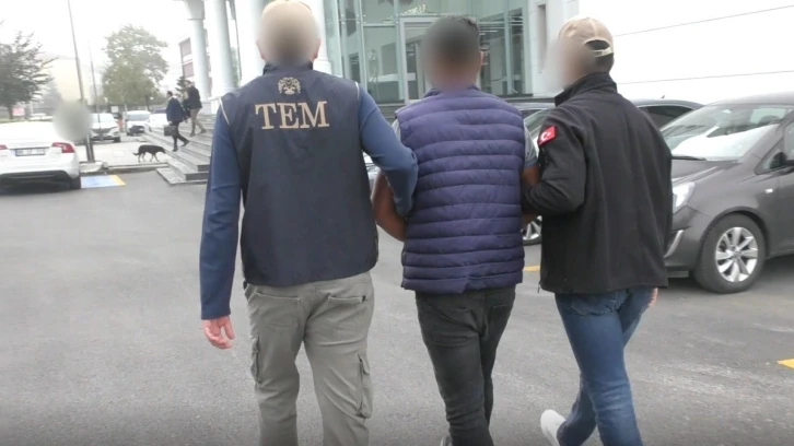 Polisin yaptığı titiz &ccedil;alışma sonucu yakalanan PKK/PYD &uuml;yesi tutuklandı
