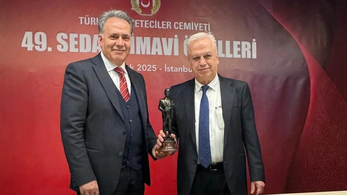 Prof. Dr. Sezai Yılmaz’a TGC Sedat Simavi ödülü
