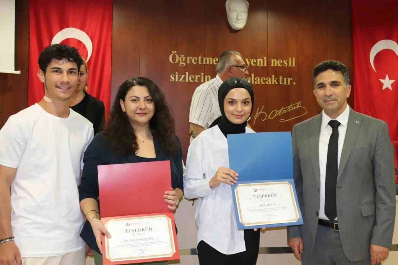 Projeleri TÜBİTAK tarafından desteklenecek öğrenciler için kutlama programı düzenlendi
