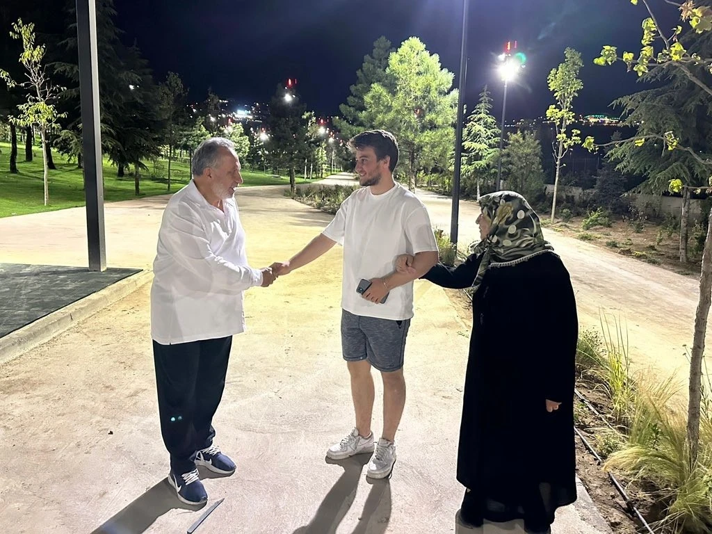 Projesi yarışmayla belirlenen tek millet bahçesi Talas’ta açılıyor

