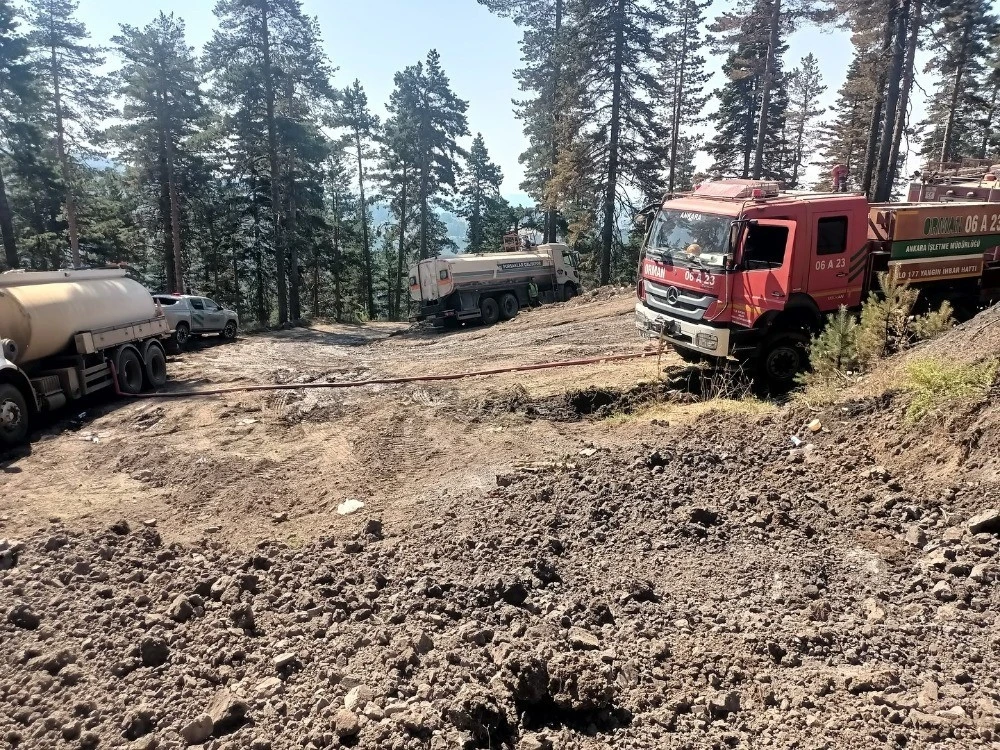 Pursaklar Belediyesi’nden orman yangınlarına karşı seferberlik
