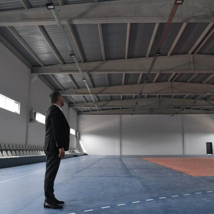 Pursaklar’da Kapalı Spor Kompleksinde son rötuşlar