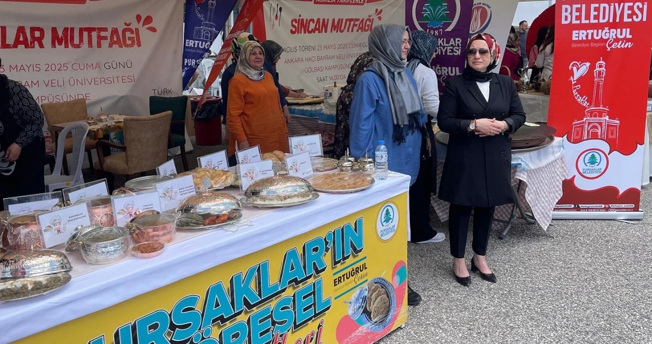 Pursaklar’ın yöresel lezzetleri görücüye çıktı

