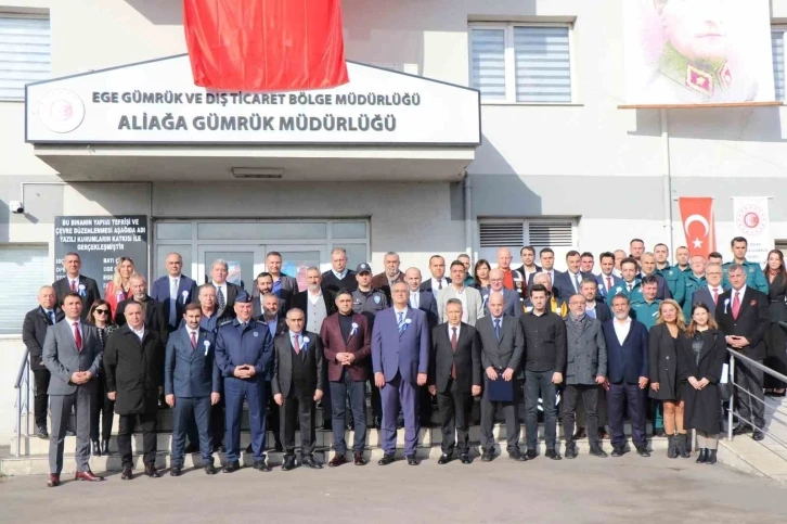 "Aliağa Gümrük Müdürlüğü olarak 40 milyar dolarlık ihracat gerçekleştirdik"