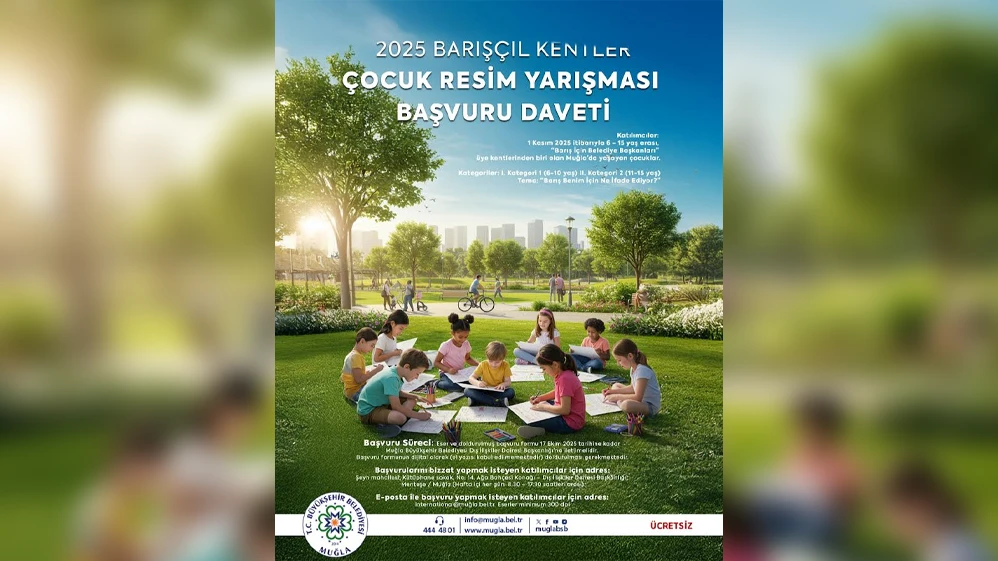 &quot;Barışçıl Kentler&quot; Resim Yarışması Başladı