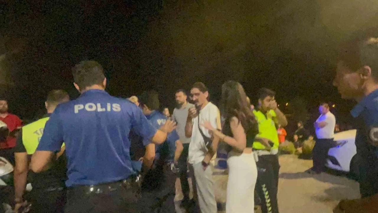 &quot;Dur&quot; ihtarına uymayan sürücü alkollü çıktı
