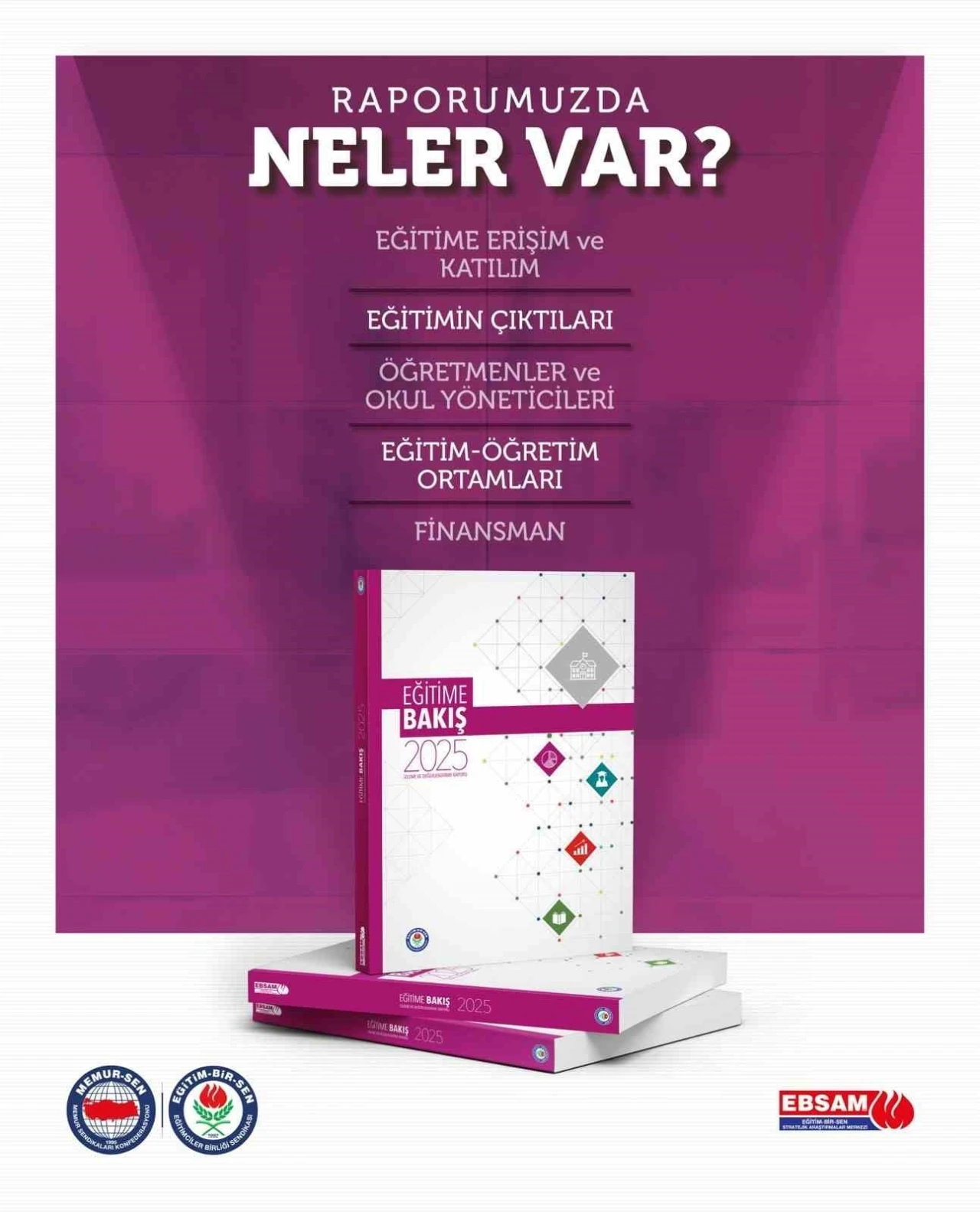 "Eğitime Bakış: 2025 İzleme ve Değerlendirme Raporu" yayımlandı
