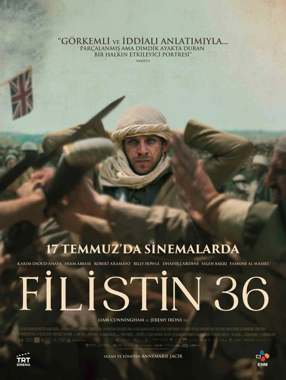 "Filistin 36" 17 Temmuz&rsquo;da sinemaseverlerle buluşuyor
