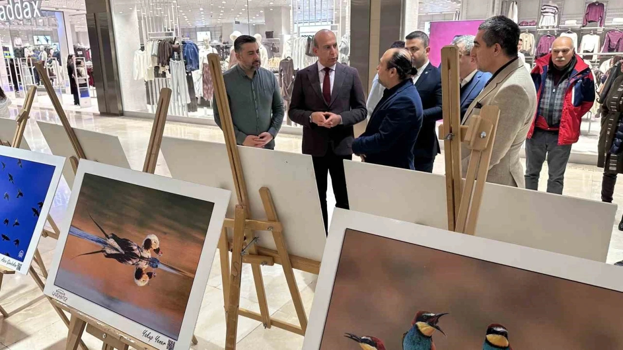 "Gaziantep&rsquo;in Kuşları" sergisi a&ccedil;ıldı
