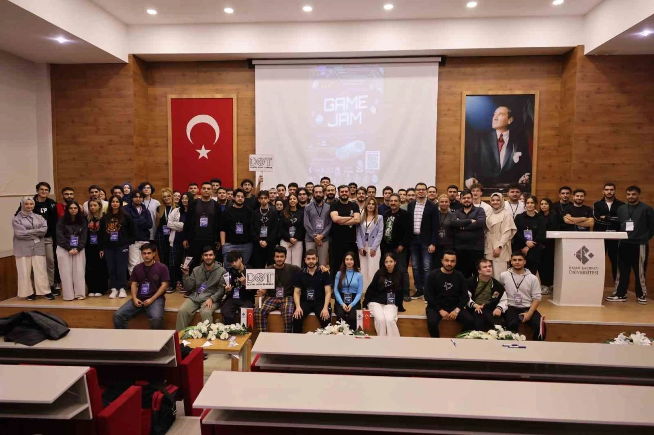 &quot;HKÜ Game Jam 2025&quot;te 120 oyun geliştiricisi buluştu
