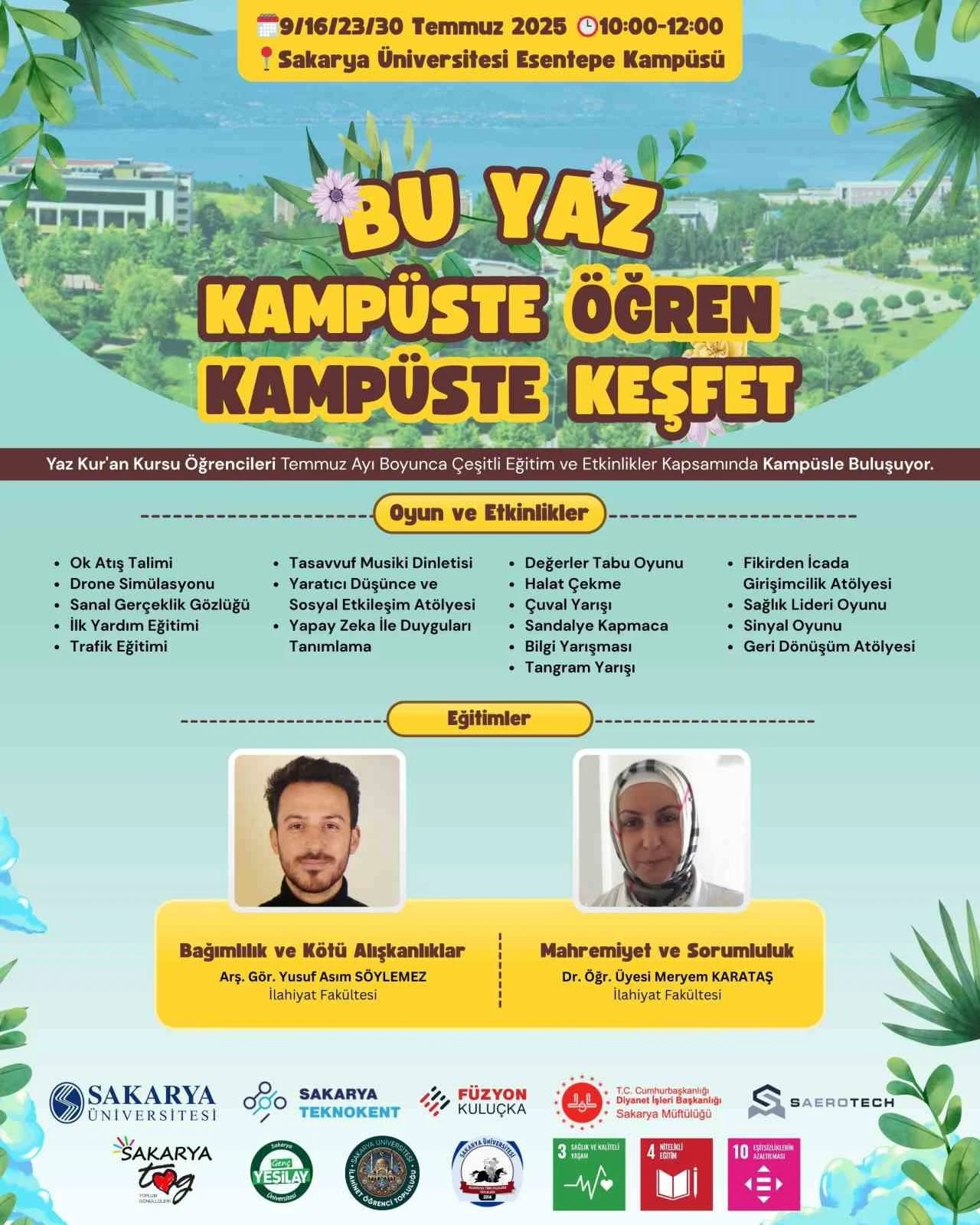 &quot;Kampüste Öğren Kampüste Keşfet&quot; projesi başlıyor
