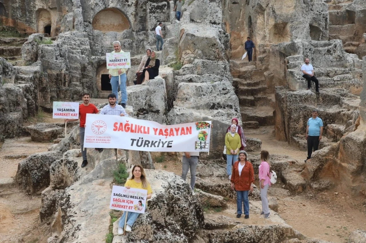 &quot;Sağlık için hareket et&quot; etkinliği düzenlendi
