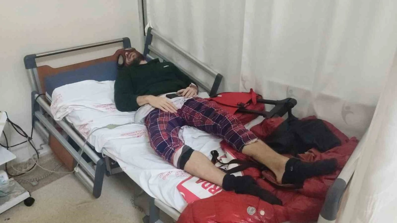 "T&uuml;rk &Ouml;r&uuml;mcek Adam" yılan otu nedeniyle hastanelik oldu
