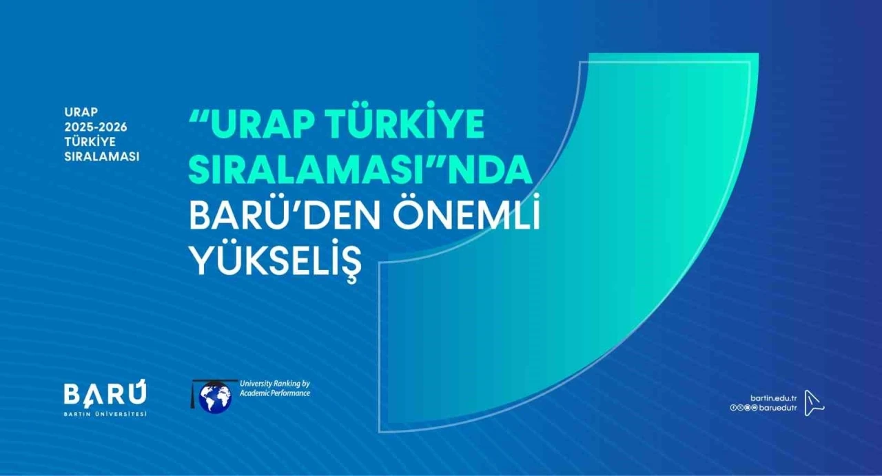 &quot;URAP Türkiye Sıralaması&quot;nda BARÜ’den önemli yükseliş
