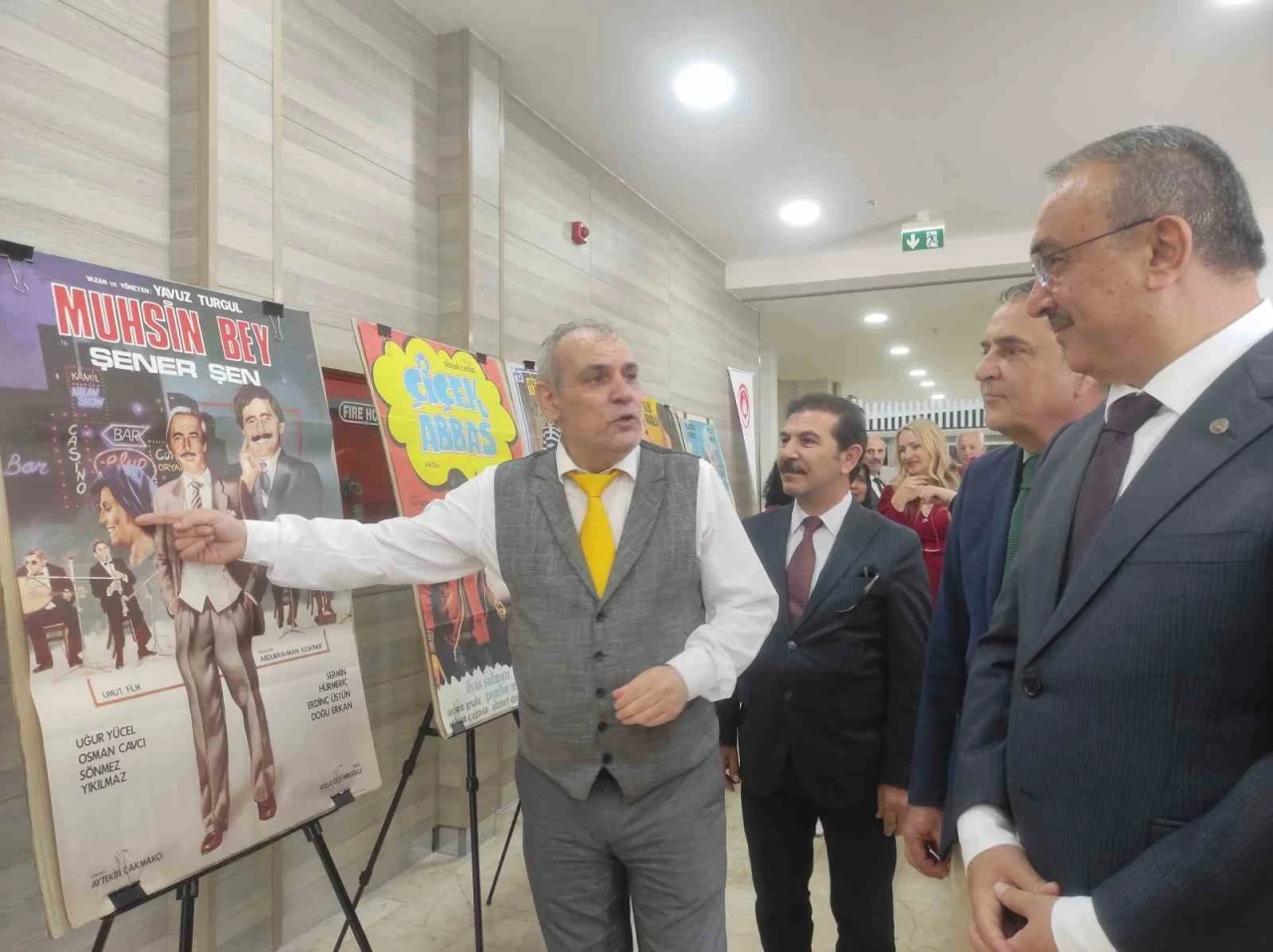 &quot;Yeşilçam Film Afişleri&quot; sergisi Tekirdağ’da açıldı
