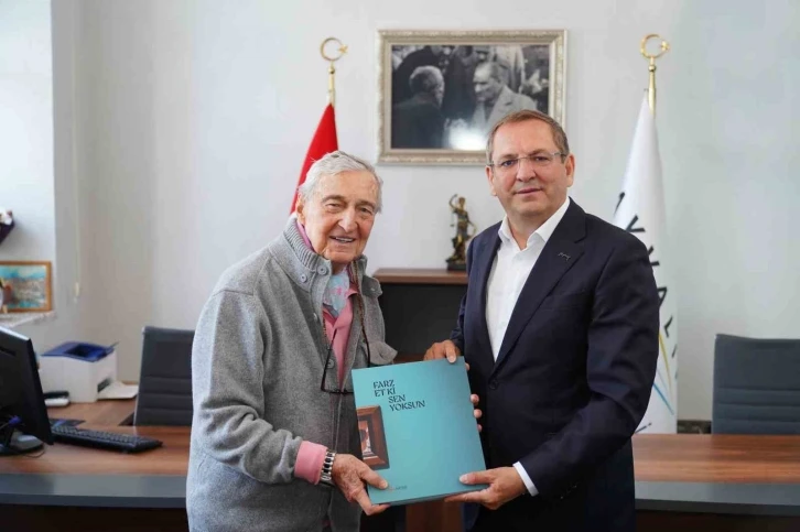 Rahmi Koç’tan Başkan Mesut Ergin’e ziyaret
