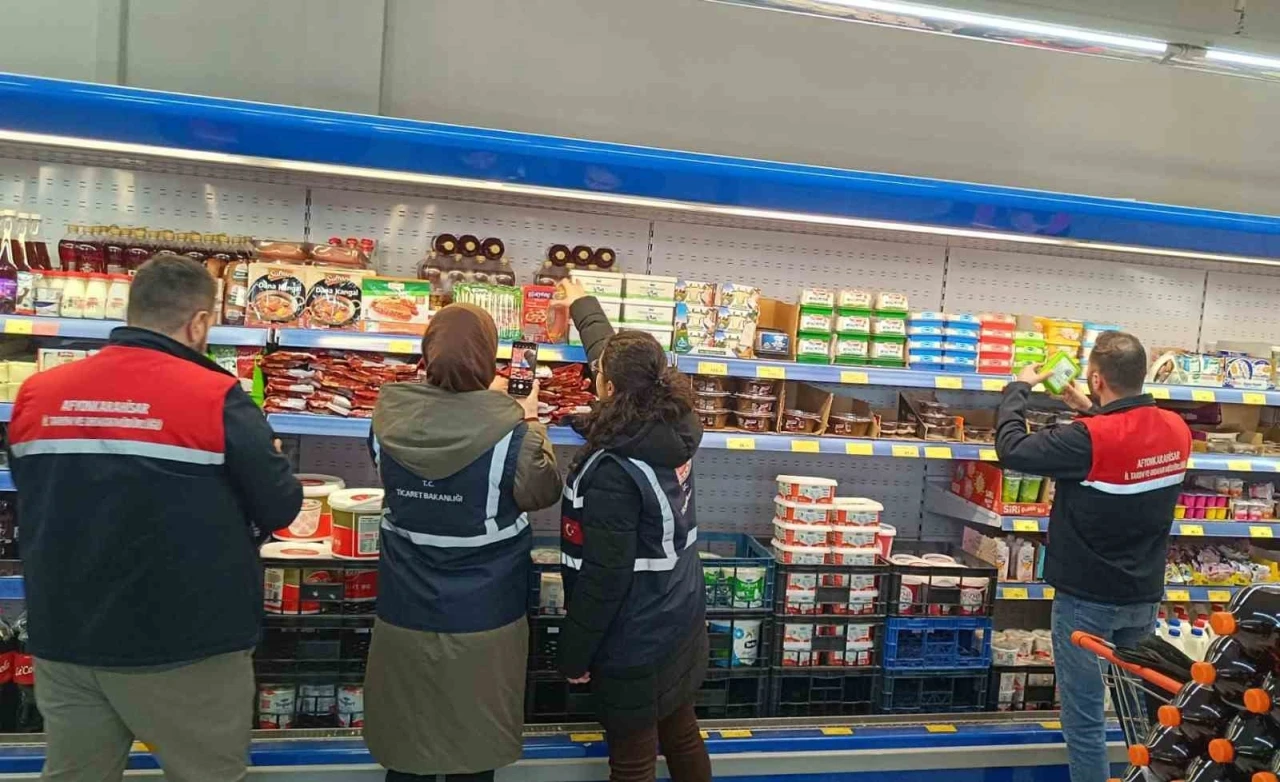 Ramazan ayı &ouml;ncesi zincir marketlere y&ouml;nelik denetim
