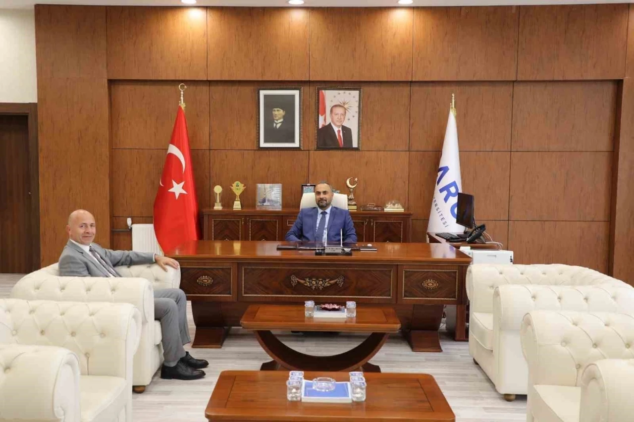 Rektör Akkaya’ya &quot;hayırlı olsun&quot;  ziyaretleri sürüyor
