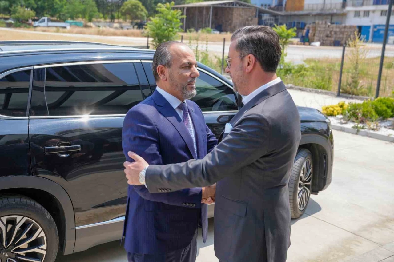 Rektör Güngör’den DSO Başkanı Kasapoğlu’na ziyaret
